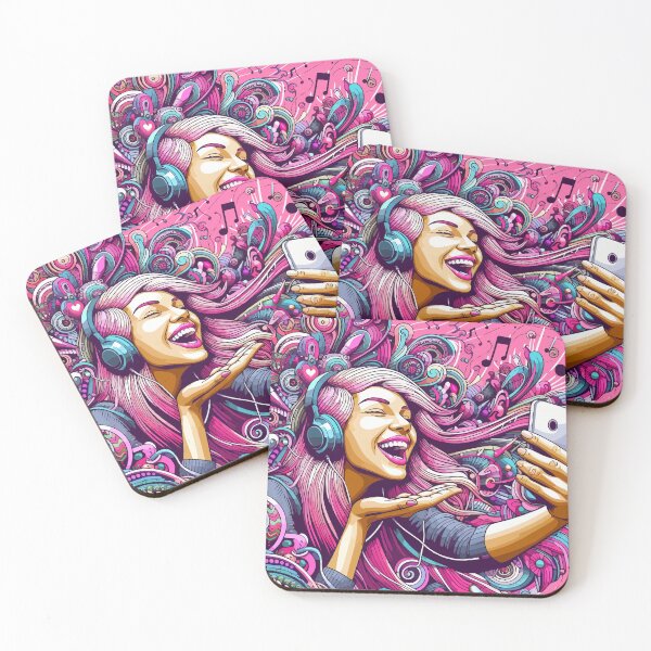 Item preview, Noisy Silence in a Pink World designed and sold by Gacram.