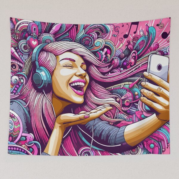 Item preview, Noisy Silence in a Pink World designed and sold by Gacram.