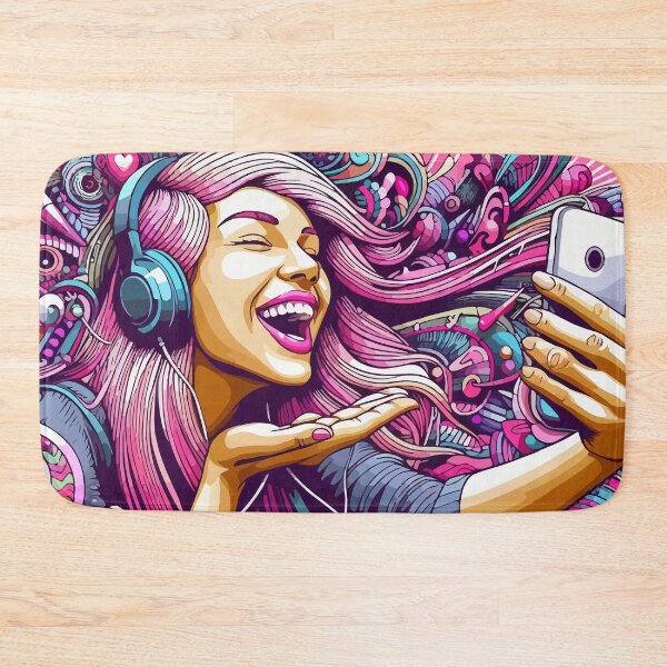 Item preview, Noisy Silence in a Pink World designed and sold by Gacram.