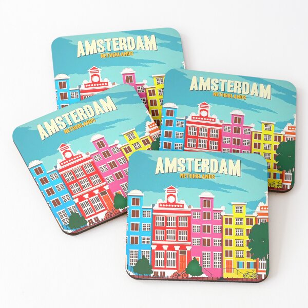 Aperçu de l'œuvre Amsterdam créée et vendue par Artzba2.