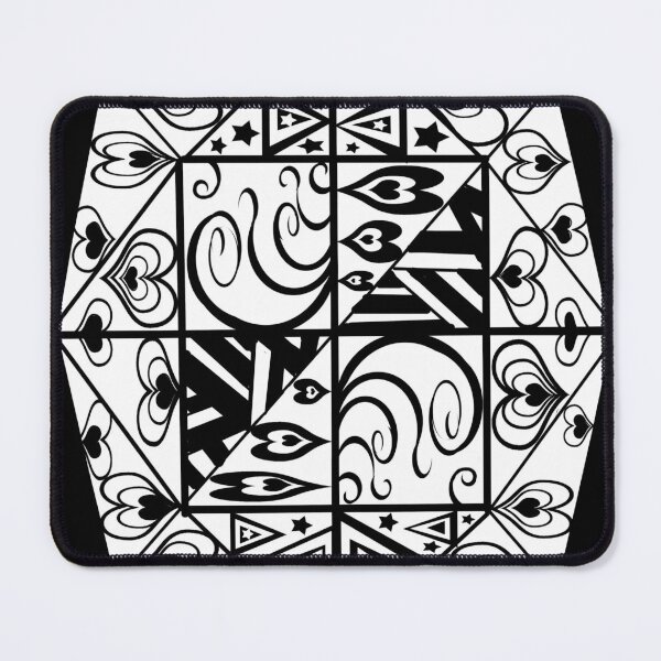 Item preview, Black-white Pattern creation designed and sold by Shirley cute art .