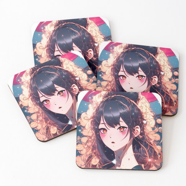 Item preview, Japanese Cute Girl designed and sold by LOVEARTDESIGN.
