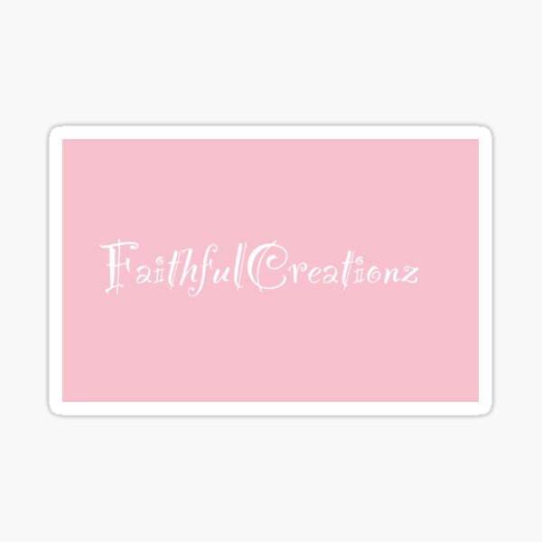 Item preview, FaithfulCreationz logo  designed and sold by FaithfulArtz.