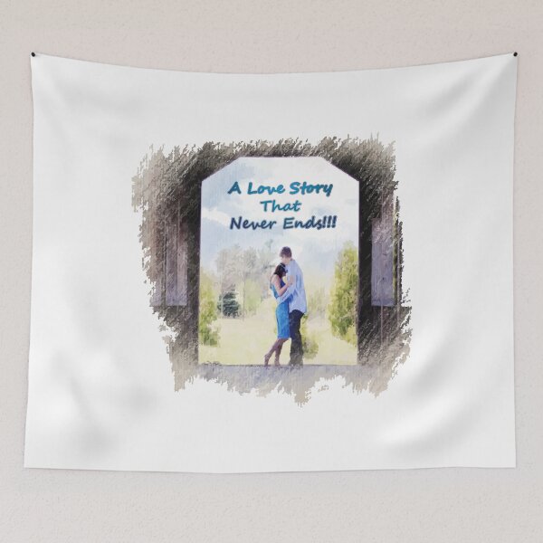 Item preview, Never Ending Love Story designed and sold by AmazingAbha.