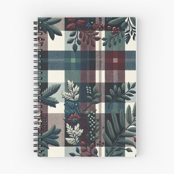 Item preview, Winter-Inspired Gingham Pattern Print designed and sold by PinUpPizzazz.