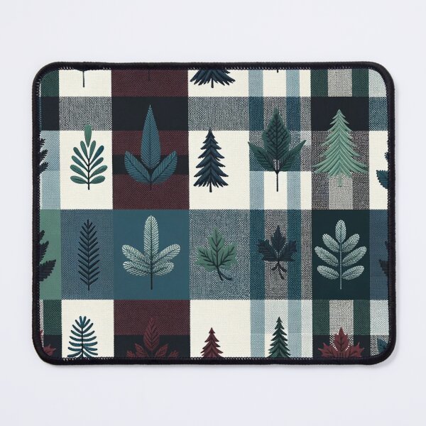 Item preview, Winter-Inspired Checkered Print Pattern designed and sold by PinUpPizzazz.