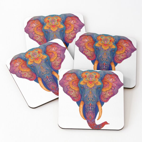 Item preview, Elephant mandala Hypnosis designed and sold by heaventree.