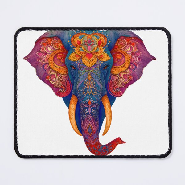 Item preview, Elephant mandala Hypnosis designed and sold by heaventree.