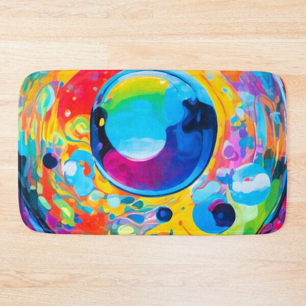 Item preview, Bubbles series, multicolored visions bubbles within bubbles designed and sold by janjacbu.