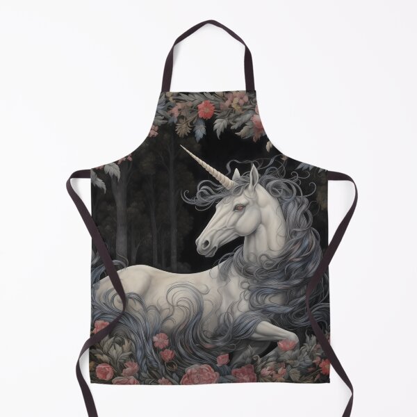 Item preview, Blossom's Keeper - Unicorn and Roses Tapestry Art designed and sold by pooshda.