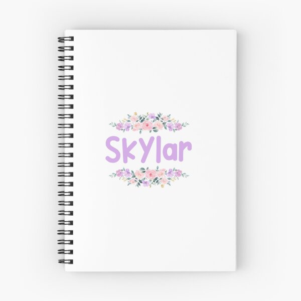 Item preview, Purple Flower Skylar Name Label designed and sold by NormadWorld.