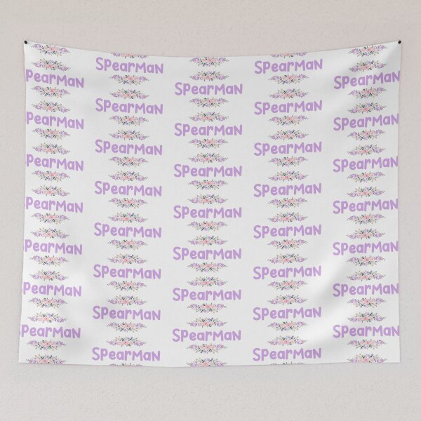 Aperçu de l'œuvre Étiquette Nominative du Spearman à fleurs violettes créée et vendue par NormadWorld.