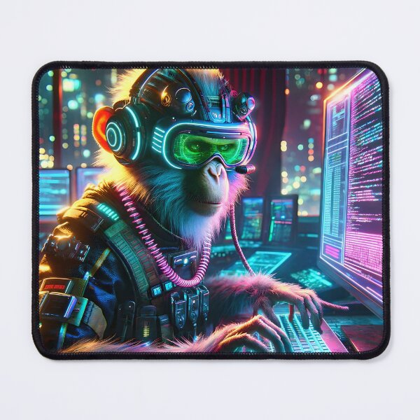 Item preview, CyberMonkey Hacker Extreme designed and sold by ai-depot.