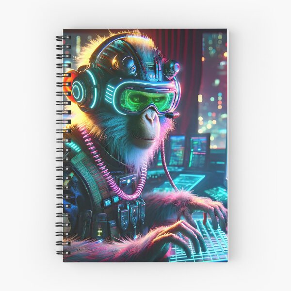 Item preview, CyberMonkey Hacker Extreme designed and sold by ai-depot.