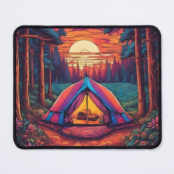 Item preview, Psychedelic Tent Sunset designed and sold by CharmStudio.