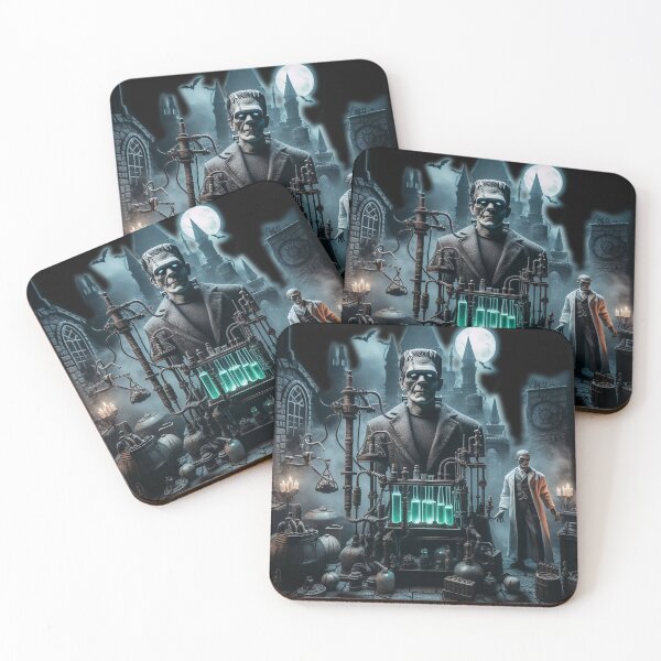 Item preview,  frankenstein and dr. designed and sold by Foxlindesigns.
