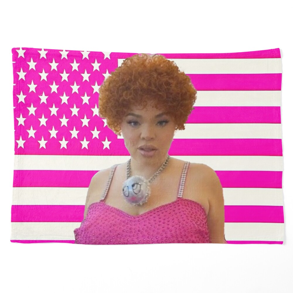 Trisha Spice Pink American Flag