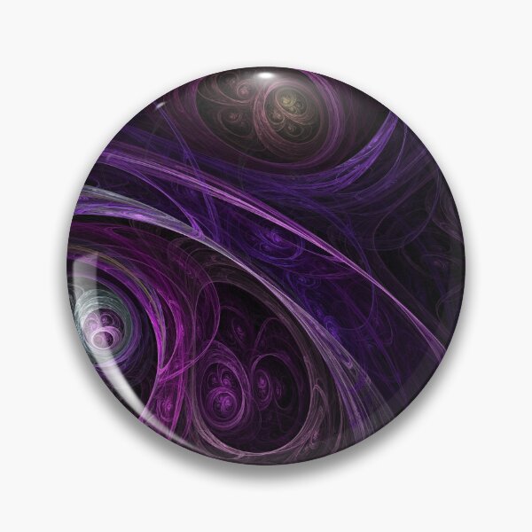 Item preview, Purple Pink Swirls Fractal Abstract Art designed and sold by kalyssa44.