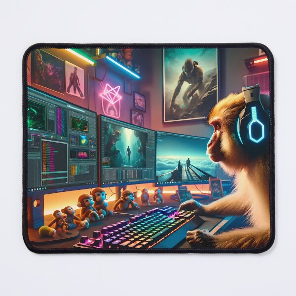 Item preview, Planet of the CyberMonkeys - Video Editor Edition designed and sold by ai-depot.