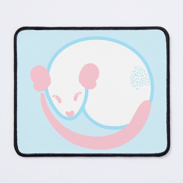 Item preview, Subtle Trans Pride Rat designed and sold by Ratfrens.