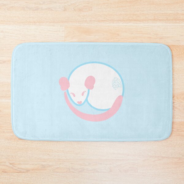 Item preview, Subtle Trans Pride Rat designed and sold by Ratfrens.