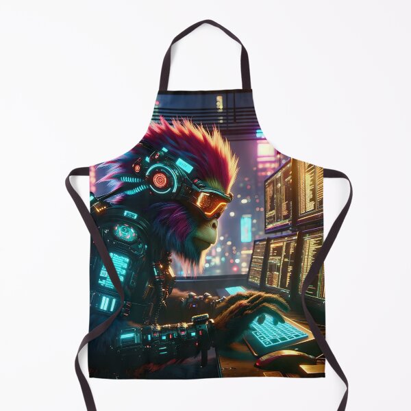 Item preview, CyberMonkey Hacker designed and sold by ai-depot.