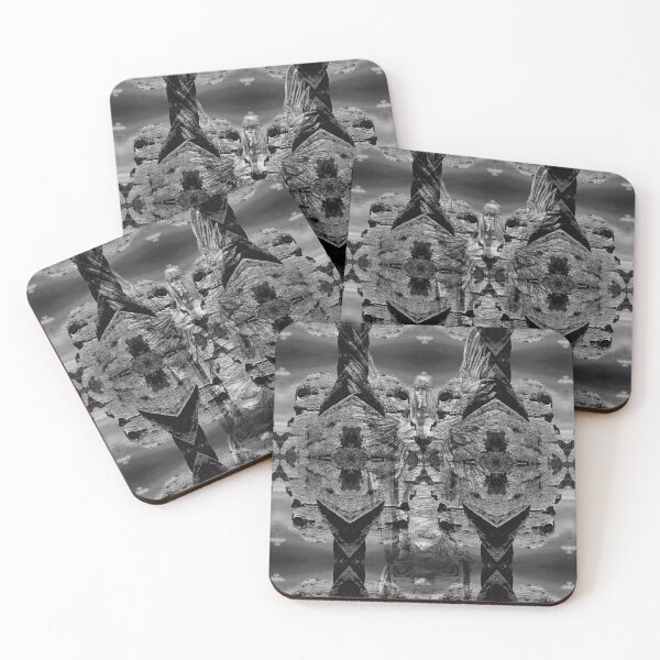 Item preview, Black and White rocks, mirroring, water reflection designed and sold by IdoFriedmanArt.