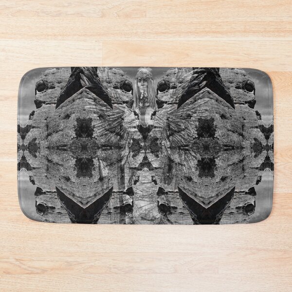 Item preview, Black and White rocks, mirroring, water reflection designed and sold by IdoFriedmanArt.