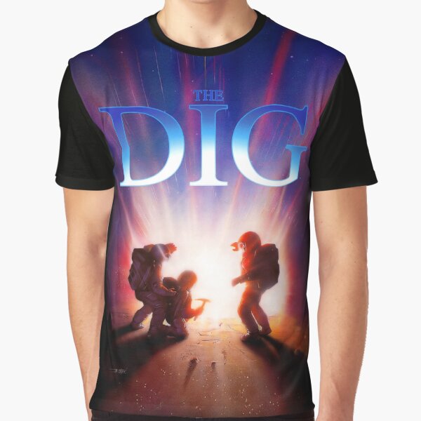 Vista previa del artículo con la obra «The Dig (Contraste alto)», diseñado y vendido por hangman3d.