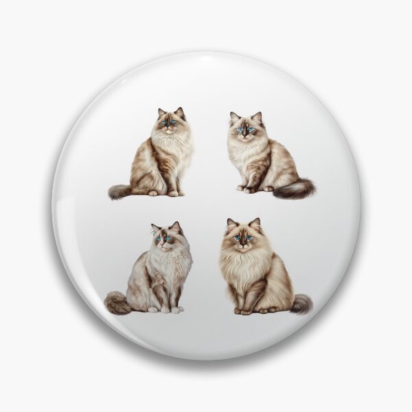 Aperçu de l'œuvre Chats Ragdoll mignons créée et vendue par TheAnimalZ00.