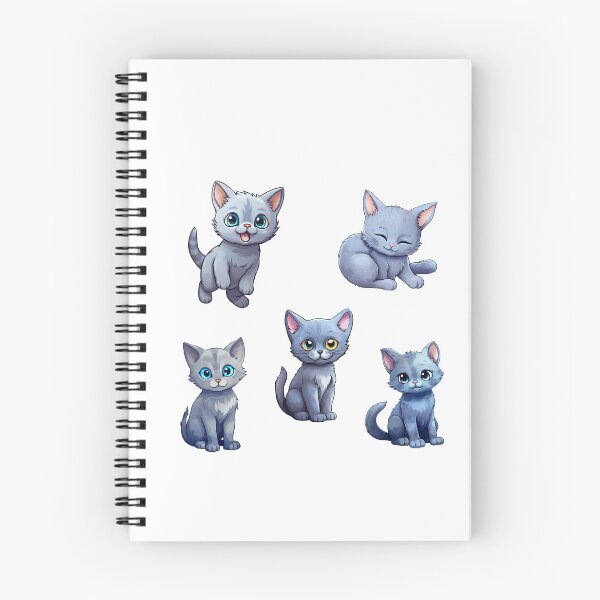 Item preview, Cute Russian Blue Cats designed and sold by TheAnimalZ00.