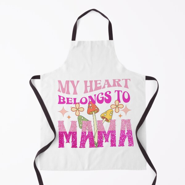 Item preview, My Heart Belongs TO MAMA Retro Groovy & Wavy Style designed and sold by Raise2Shine.
