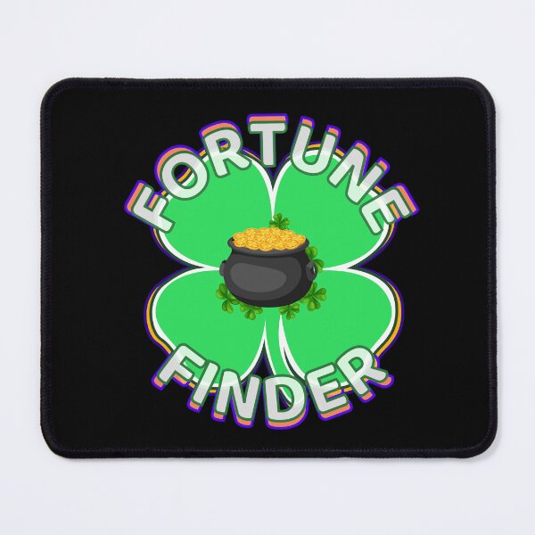 Item preview, Cute St. Patricks Day Fortune Finder Lucky Clover and Pot of Gold designed and sold by MimsTees.