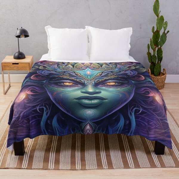 Item preview, Mystic Aura - Enchanted Queen Tapestry Artwork designed and sold by pooshda.