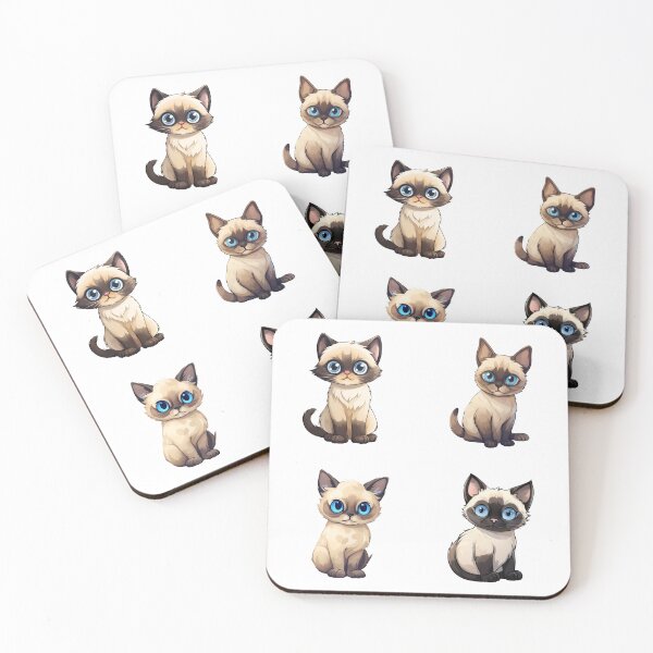 Item preview, Cute Siamese Kittens designed and sold by TheAnimalZ00.