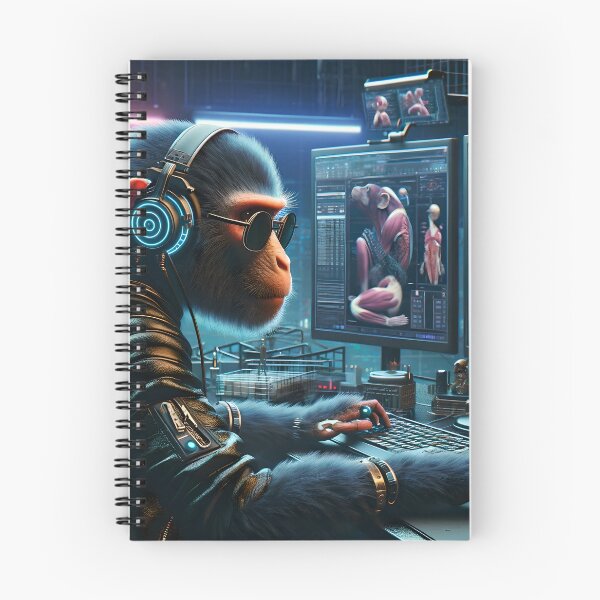Item preview, CyberMonkey - BioHacker Extreme designed and sold by ai-depot.