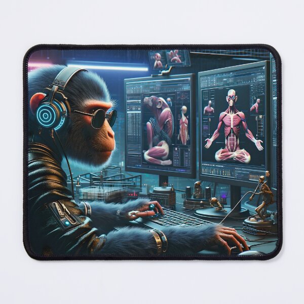 Item preview, CyberMonkey - BioHacker Extreme designed and sold by ai-depot.