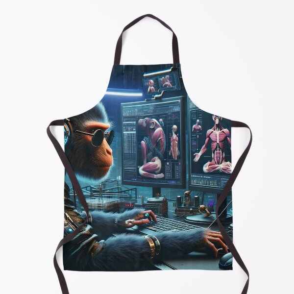Item preview, CyberMonkey - BioHacker Extreme designed and sold by ai-depot.