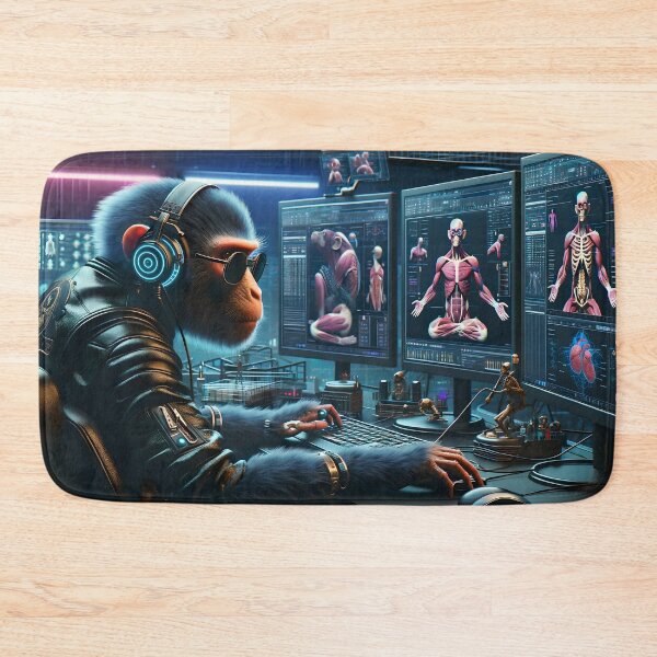 Item preview, CyberMonkey - BioHacker Extreme designed and sold by ai-depot.