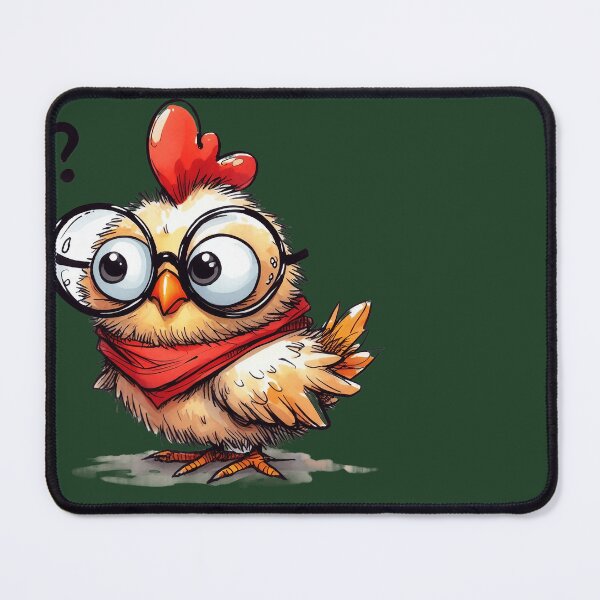 Item preview, Cute Funny Roaster with glasses! designed and sold by fribabywonder.