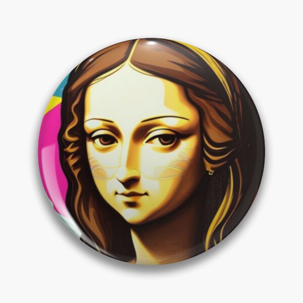 Item preview, Monalisa Pop Art Style designed and sold by adlkh.