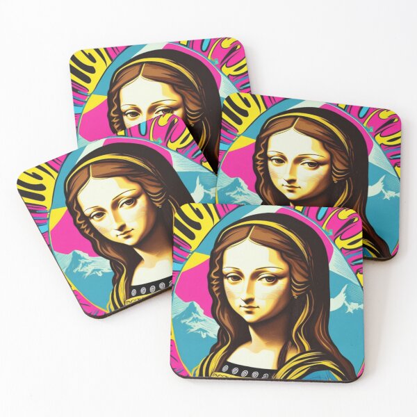Item preview, Monalisa Pop Art Style designed and sold by adlkh.