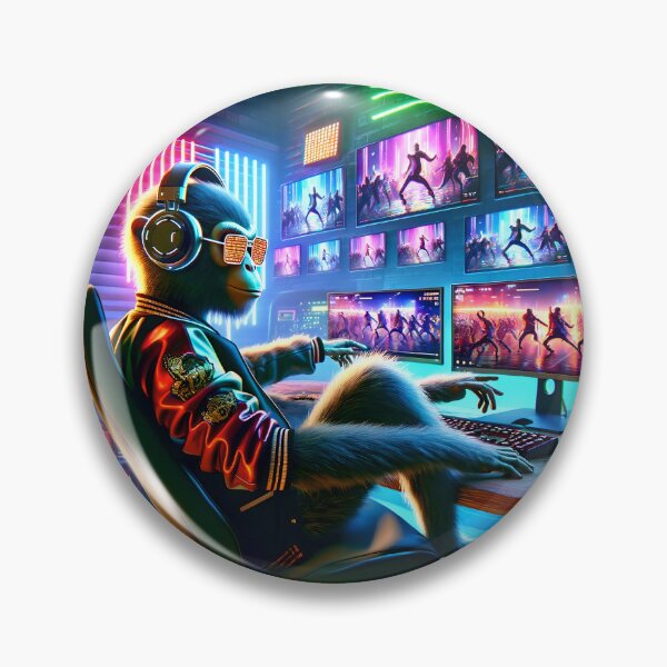 Item preview, Planet of the CyberApes - Dopamine Addict designed and sold by ai-depot.