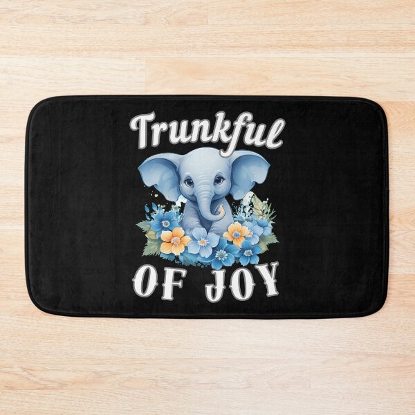 Item preview, Trunkful Of Joy. watercolor elephant designed and sold by ElephantVibes.