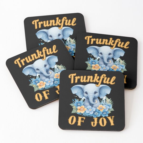 Item preview, Trunkful Of Joy. adorable elephant designed and sold by ElephantVibes.
