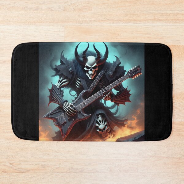 Item preview, Heavy Metal Guitar Demon 2 designed and sold by Raging Woody Designs.
