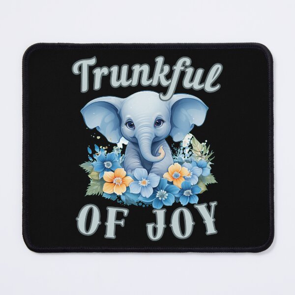 Item preview, Trunkful Of Joy. elephant quote designed and sold by ElephantVibes.
