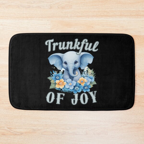 Item preview, Trunkful Of Joy. elephant quote designed and sold by ElephantVibes.