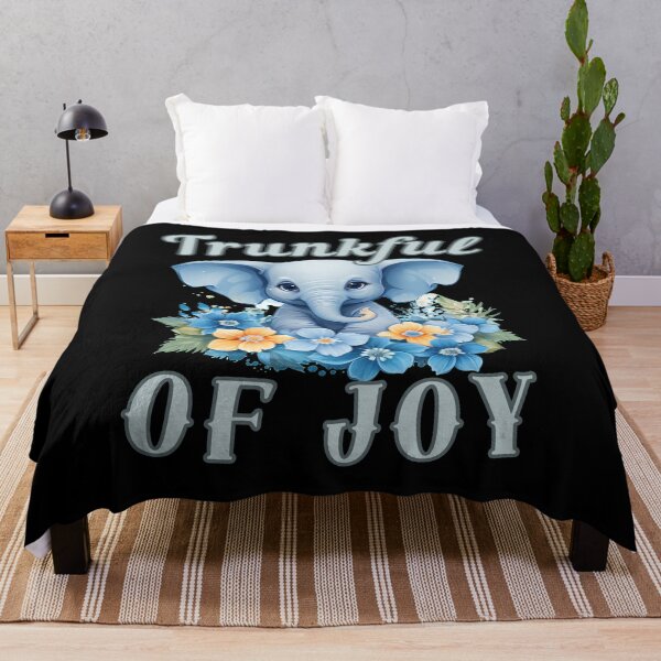 Item preview, Trunkful Of Joy. elephant quote designed and sold by ElephantVibes.
