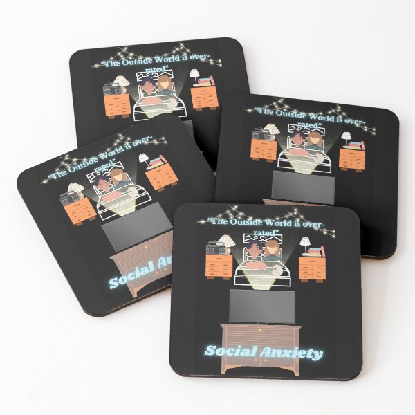 Item preview, Social Anxiety: "The Outside World is Over-rated" designed and sold by Michael Snell.